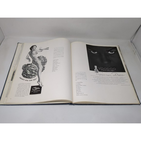 Vintage 1950 Best Advertising‎ Book Car Fashion Perfume Magazine Ads Design MCM - Picture 4 of 16